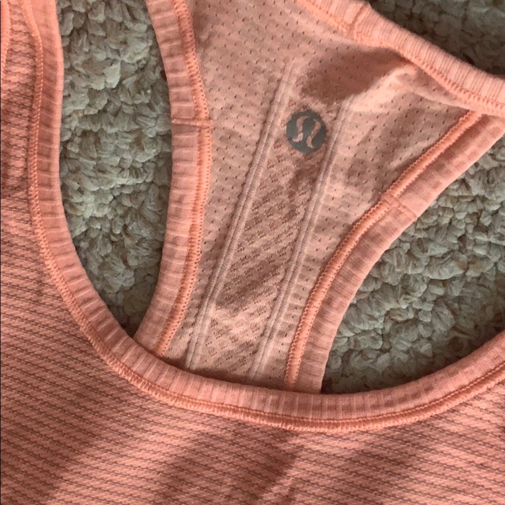 Lululemon coral tank